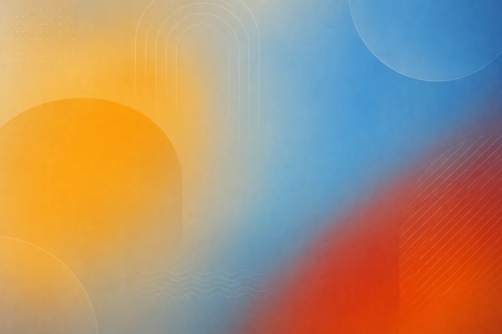 Illustration abstraite pour créer sa première automatisation IA en 2026 avec un workflow étape par étape