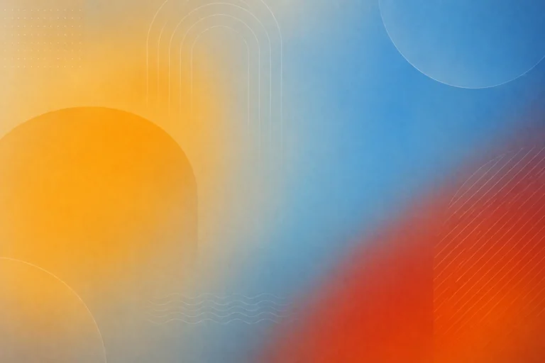 Illustration abstraite pour créer sa première automatisation IA en 2026 avec un workflow étape par étape