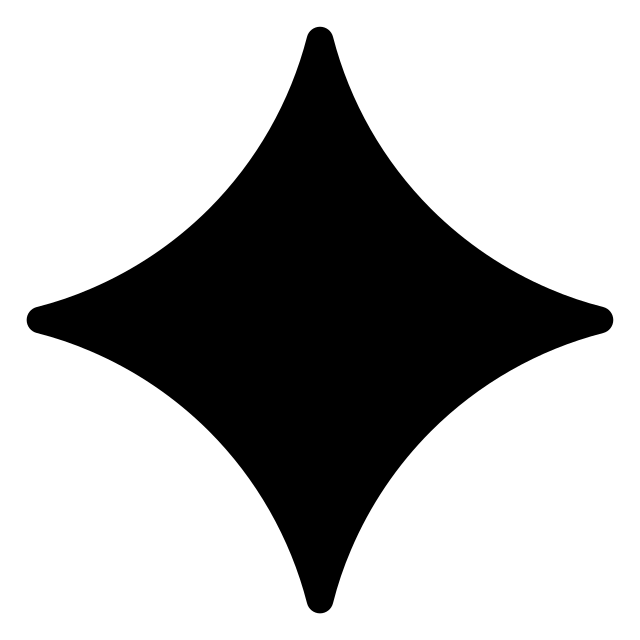 Logo Google Gemini AI en noir
