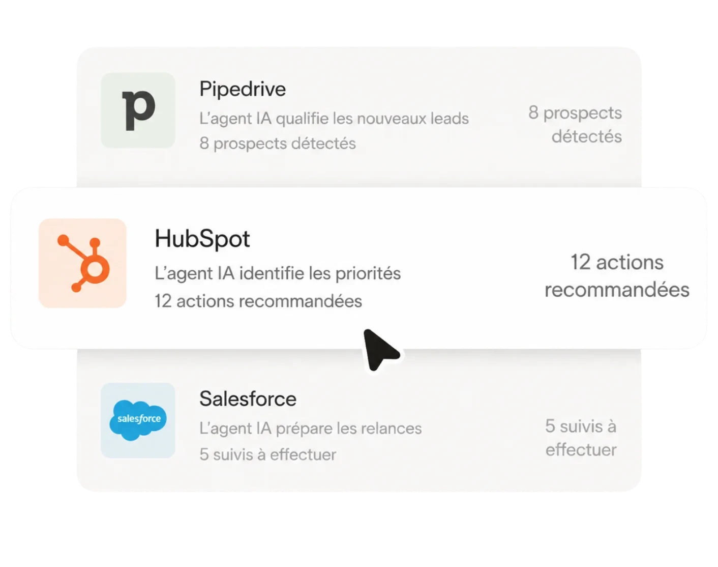 Illustration agents IA en entreprise pour automatiser des workflows